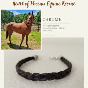 CHROME | Simple Braided Bracelet